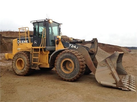 Cargadoras Sobre Ruedas Deere 724J