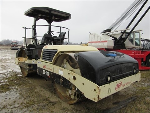 Compactadora De Doble Rodillo Ingersoll-rand DD118HF