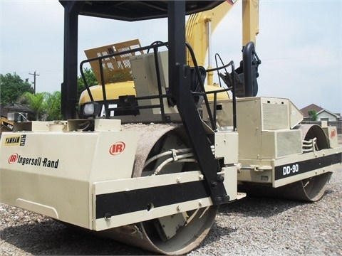 Compactadora De Doble Rodillo Ingersoll-rand DD90