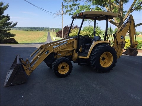 Retroexcavadoras Deere 110