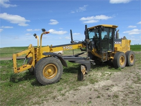 Motoconformadoras Deere 770D