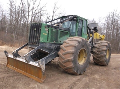 Forestales Maquinas Deere 748H