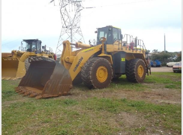 Cargadoras Sobre Ruedas Komatsu WA600