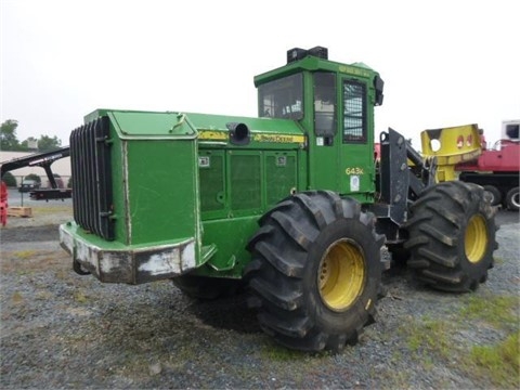 Forestales Maquinas Deere 643K de medio uso en venta Ref.: 1438381206630206 No. 2