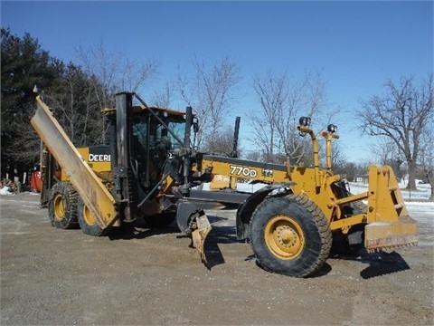 Motoconformadoras Deere 770D de medio uso en venta Ref.: 1439250721584255 No. 3