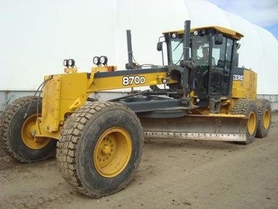 Motoconformadoras Deere 870D