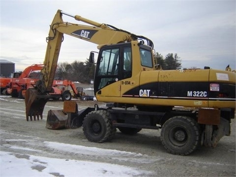 Excavadora Sobre Ruedas Caterpillar M322C