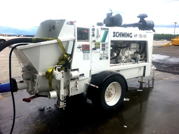 Bombas Para Concreto Schwing WP750