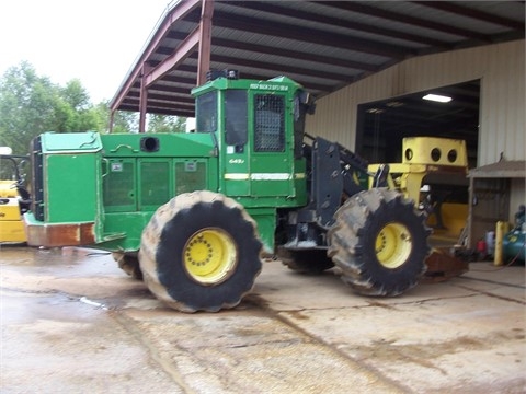 Forestales Maquinas Deere 643J