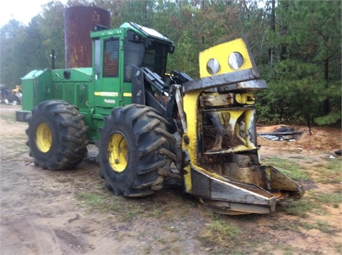 Forestales Maquinas Deere 643J