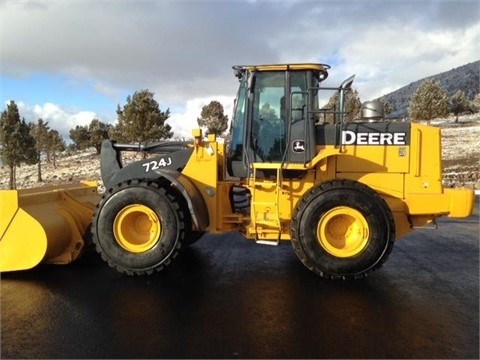 Cargadoras Sobre Ruedas Deere 724J