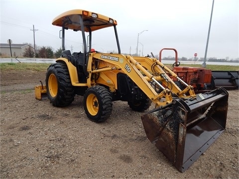 Retroexcavadoras Deere 110 en venta, usada Ref.: 1452891782578025 No. 3