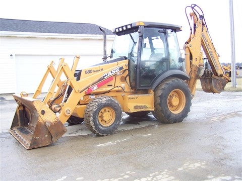 Backhoe Loaders Case 580SM
