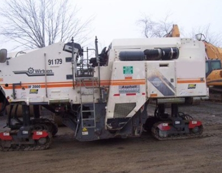 Pavimentadoras Wirtgen W2000