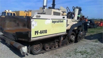 Pavimentadoras Ingersoll-rand PF4410