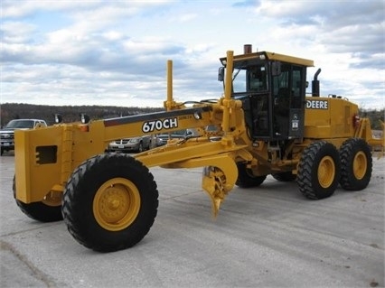 Motoconformadoras Deere 670CH