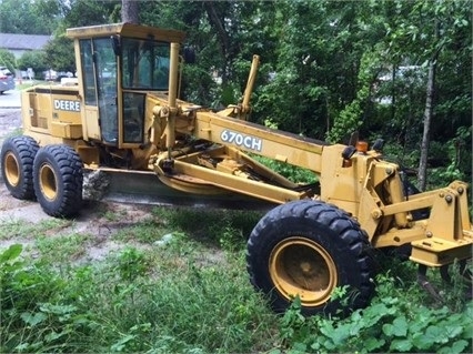 Motoconformadoras Deere 670CH