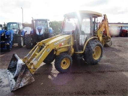 Retroexcavadoras Deere 110