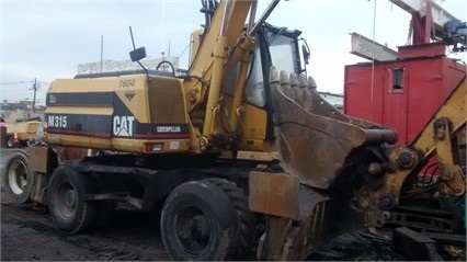 Excavadora Sobre Ruedas Caterpillar M315