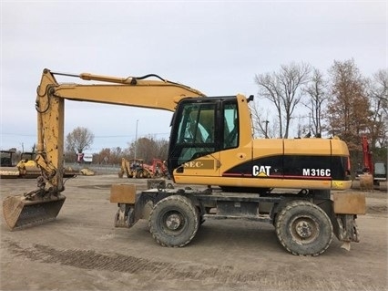 Wheeled Excavators Caterpillar M316C