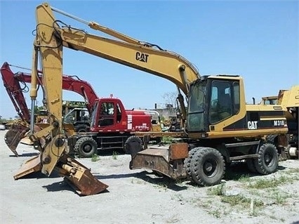 Excavadora Sobre Ruedas Caterpillar M318