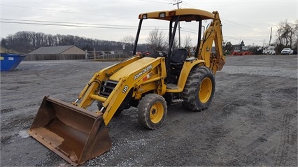 Retroexcavadoras Deere 110