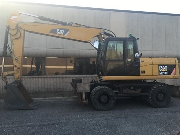 Excavadora Sobre Ruedas Caterpillar M318D