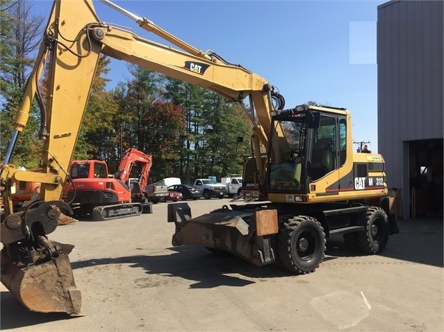 Excavadora Sobre Ruedas Caterpillar M312