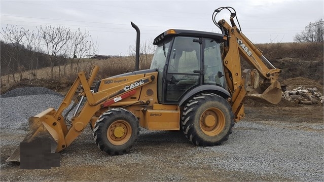 Backhoe Loaders Case 580SM