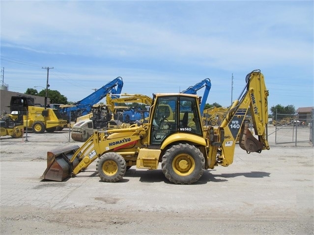 Retroexcavadoras Komatsu WB140-2