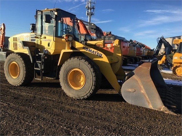 Cargadoras Sobre Ruedas Komatsu WA320