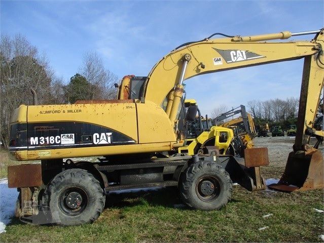 Excavadora Sobre Ruedas Caterpillar M318C