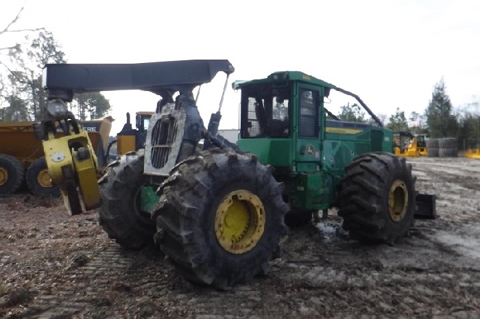 Forestales Maquinas Deere 848L