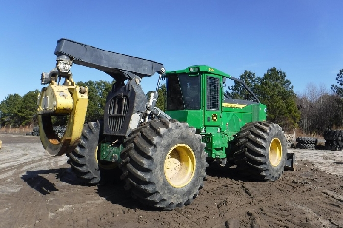 Forestales Maquinas Deere 848L