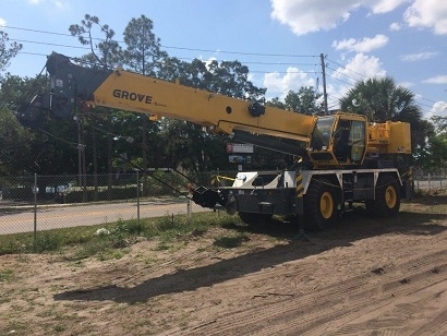 Gruas Grove RT600E