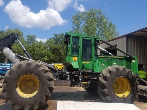 Forestales Maquinas Deere 648H