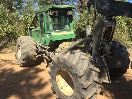 Forestales Maquinas Deere 648H