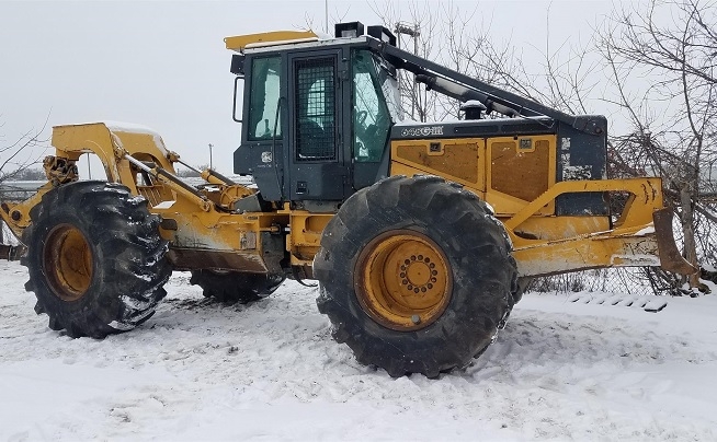 Forestales Maquinas Deere 648G