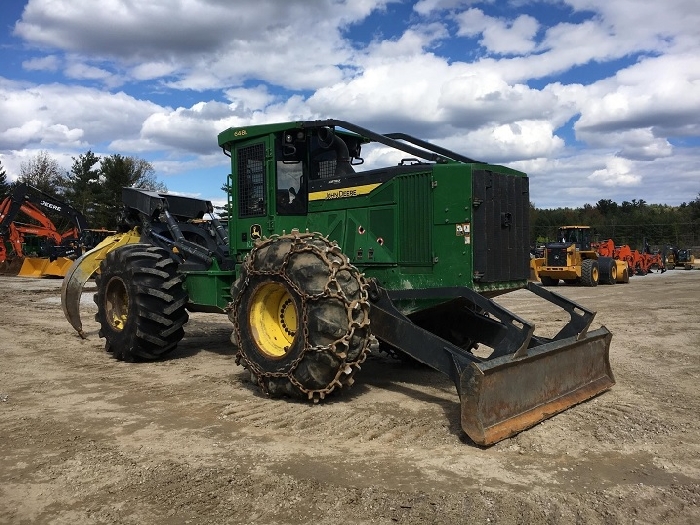 Forestales Maquinas Deere 648L