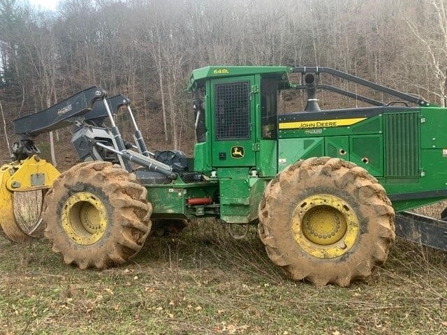 Forestales Maquinas Deere 648L