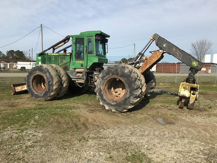 Forestales Maquinas Deere 648H de segunda mano Ref.: 1587157560600603 No. 4