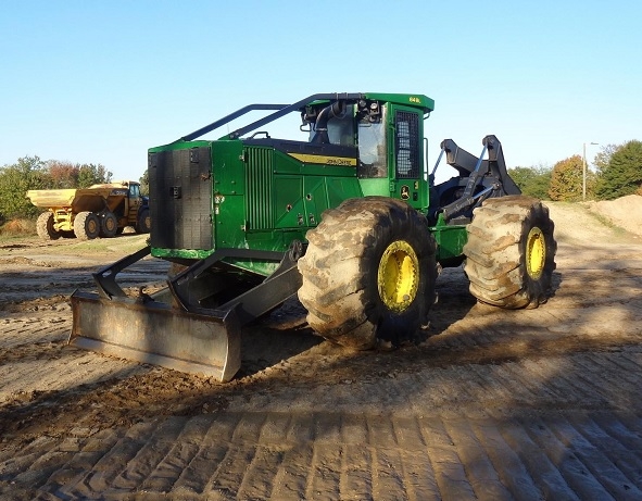 Forestales Maquinas Deere 848L