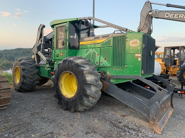 Forestales Maquinas Deere 648L