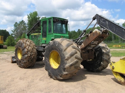 Forestales Maquinas Deere 648H