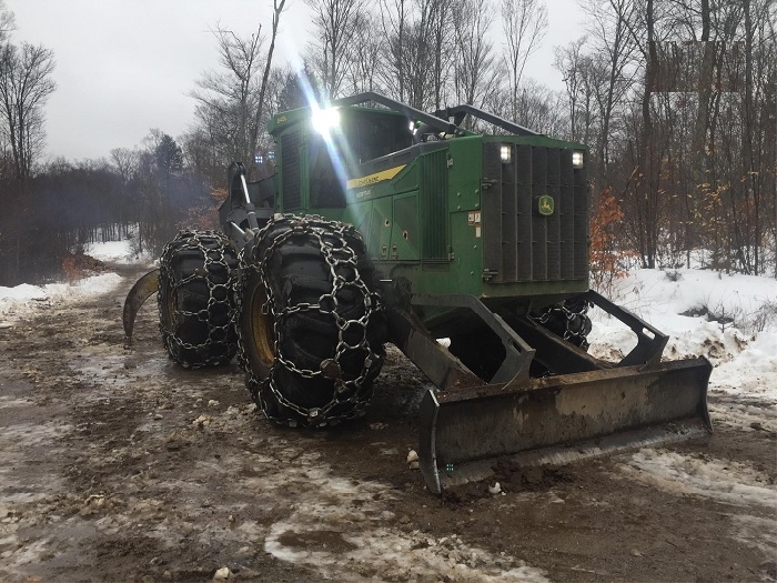 Forestales Maquinas Deere 848L