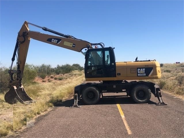 Excavadora Sobre Ruedas Caterpillar M322D