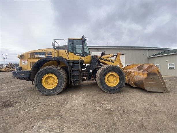 Cargadoras Sobre Ruedas Komatsu WA500