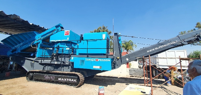 Trituradoras Terex Pegson 1300 MAXTRAK