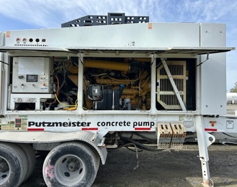 Pumps/concrete PUTZMEISTER 14000