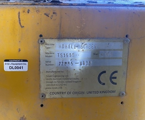 Cribas Tesab TS1550 en optimas condiciones Ref.: 1766806886432618 No. 3